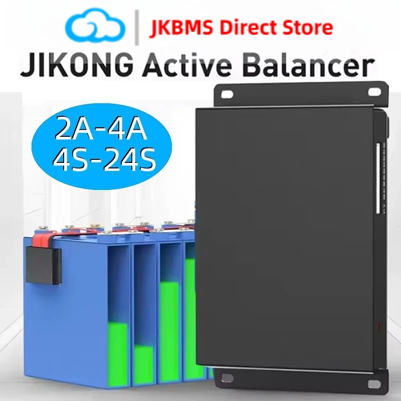 JK Smart Active Balancer 8S-24S 25V-100V Bluetooth Battery Equalizer for Li-ion/LTO Energy Storage
JK Smart Active Balancer 8S-24S 25V-100V Bluetooth Battery Equalizer for Li-ion/LTO Energy Storage