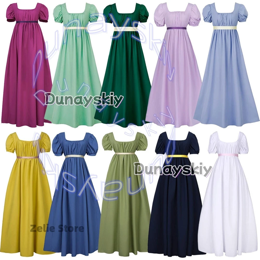 Halloween Evening Dance Party Vintage Victorian Ball Empire Gown Women Regency Austen Halloween Dress Costume Cosplay Dress
Halloween Evening Dance Party Vintage Victorian Ball Empire Gown Women Regency Austen Halloween Dress Costume Cosplay Dress