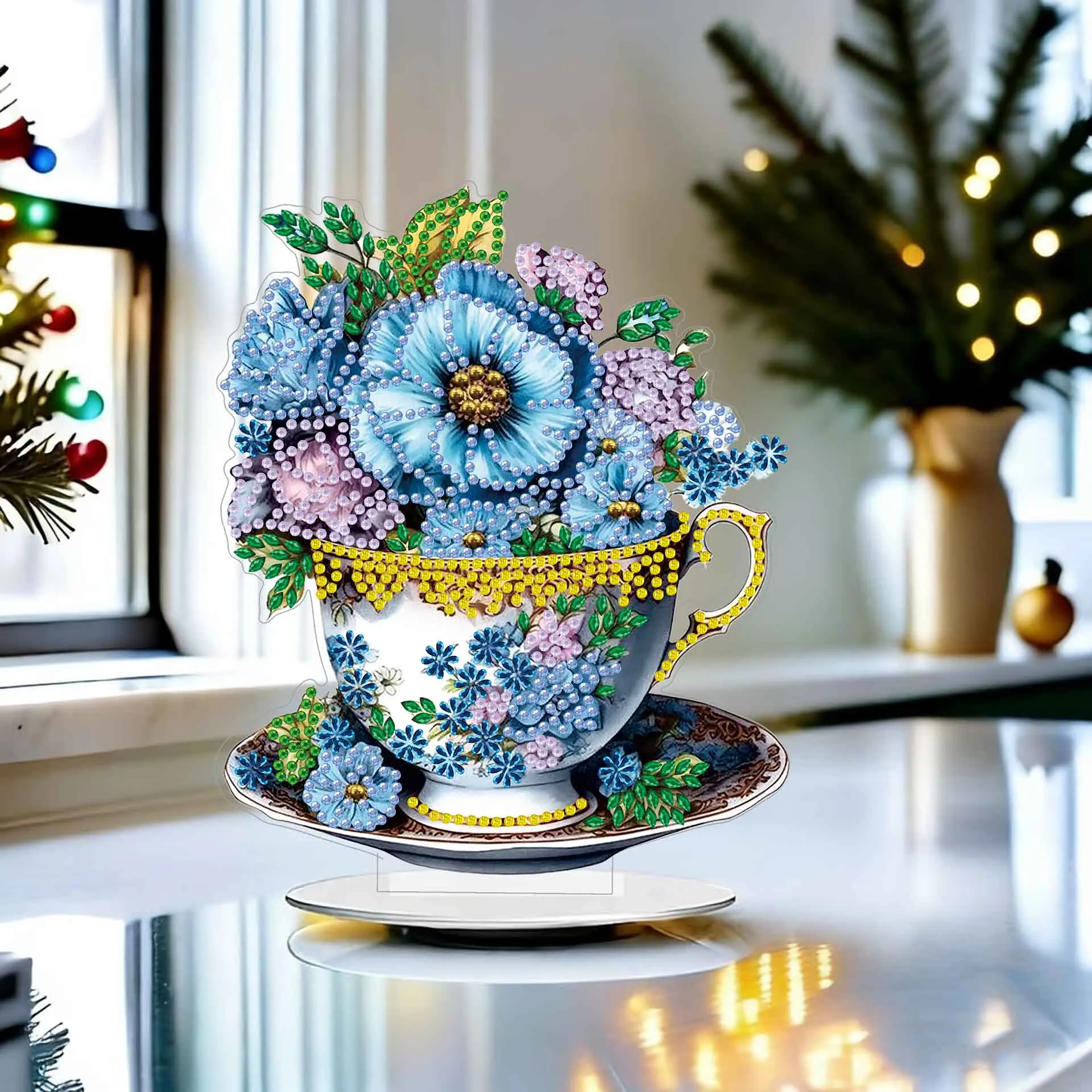 2D flat floral pattern diamond painted decorative ornament, DIY irregular crystal artificial diamond craft, handmade gift, suit
2D flat floral pattern diamond painted decorative ornament, DIY irregular crystal artificial diamond craft, handmade gift, suit