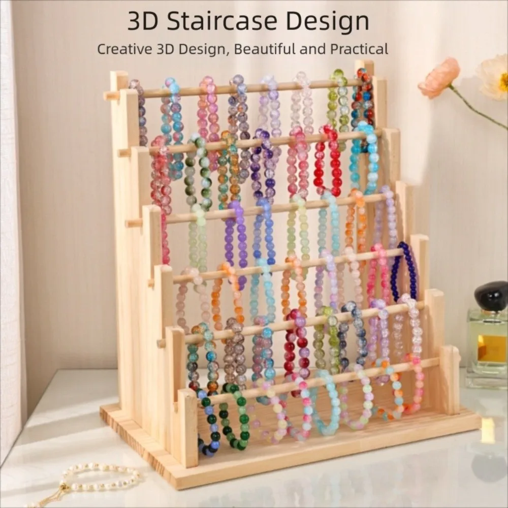 4/6 Tier Detachable Jewelry Holder Space Saving Multi-functional Wooden Jewelry Display Stand Jewelry Organizer Durable
4/6 Tier Detachable Jewelry Holder Space Saving Multi-functional Wooden Jewelry Display Stand Jewelry Organizer Durable