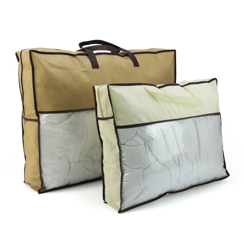 Quilt Clothes Storage Bag Big Capacity Duvet Blanket Sorting Bags Dustproof Closet Under-Bed Storage Moisture Proof Organizer
Quilt Clothes Storage Bag Big Capacity Duvet Blanket Sorting Bags Dustproof Closet Under-Bed Storage Moisture Proof Organizer