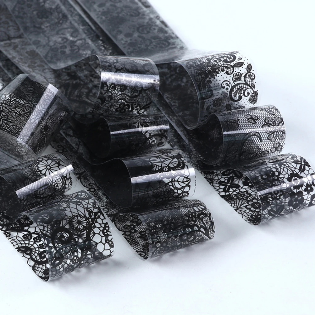 20 Rolls Lace Art Decals Black White Women Manicure Decorations Fingernails Toenails Diy Design Fast Application Box Packaging
20 Rolls Lace Art Decals Black White Women Manicure Decorations Fingernails Toenails Diy Design Fast Application Box Packaging