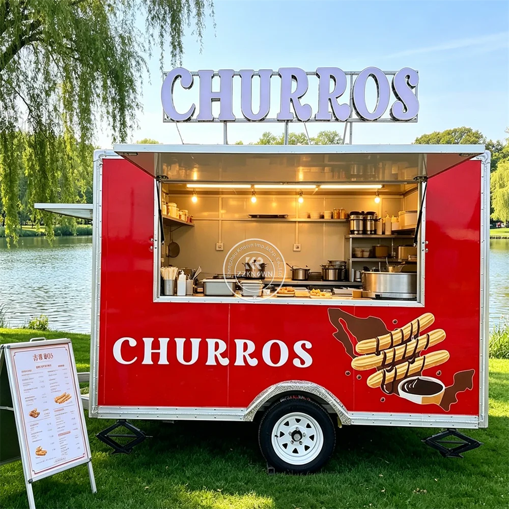 Mobile Taco Truck Street Fast Food Truck Hot Dog Snack Trailer Ice Cream Cart USA Customized Food Trailer Fully Equipped
Mobile Taco Truck Street Fast Food Truck Hot Dog Snack Trailer Ice Cream Cart USA Customized Food Trailer Fully Equipped
