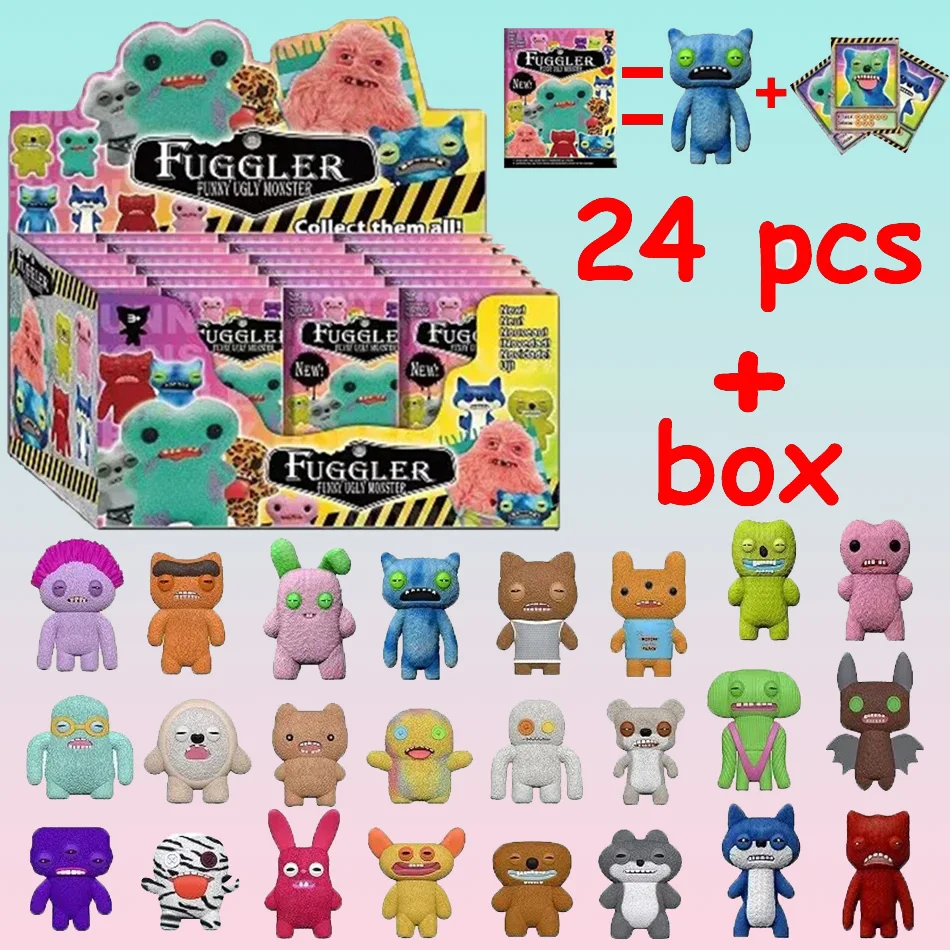 Fuggler Ugly Monster, широкоугольная улыбка, подвеска в виде кролика, украшение стола инопланетянина-уникальный набор детских подарочных фигурок, 1-24 шт.
Fuggler Ugly Monster, широкоугольная улыбка, подвеска в виде кролика, украшение стола инопланетянина-уникальный набор детских подарочных фигурок, 1-24 шт.