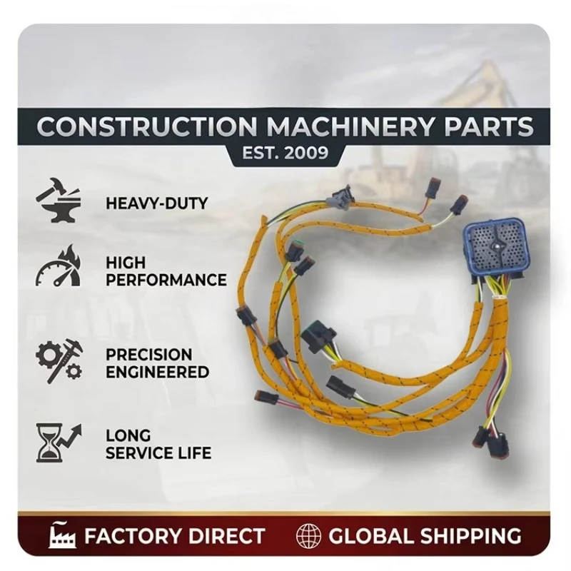 C9 Engine Wiring Harness for Caterpillar C9 Engine Construction Machinery Parts Construction Machinery Parts
C9 Engine Wiring Harness for Caterpillar C9 Engine Construction Machinery Parts Construction Machinery Parts