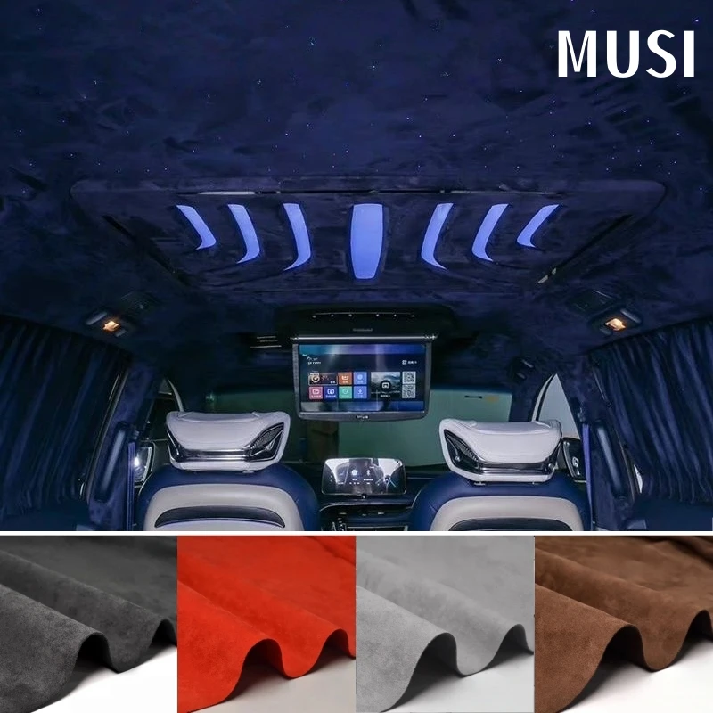 Premium Micro Suede Fabric, Car Upholstery Cloth for Sky Roof Headliner, Auto Interior Repair Refit Sofa Cushion Home DIY Decor
Premium Micro Suede Fabric, Car Upholstery Cloth for Sky Roof Headliner, Auto Interior Repair Refit Sofa Cushion Home DIY Decor