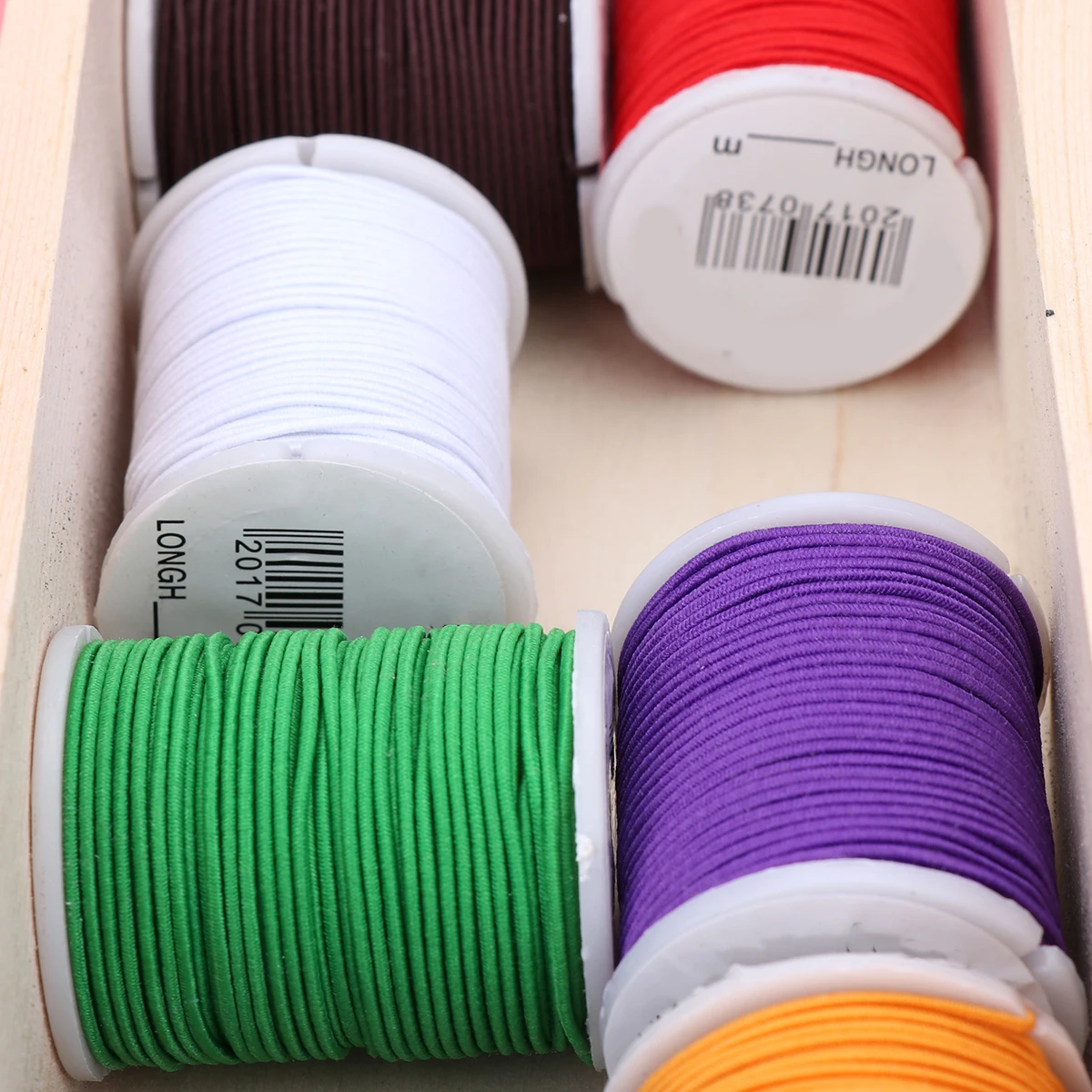 10pcs Elastic Nylon Wire Thread Cord Spool Random Color 1mm Thickness 5m Length DIY Jewelry Making Beading Projects
10pcs Elastic Nylon Wire Thread Cord Spool Random Color 1mm Thickness 5m Length DIY Jewelry Making Beading Projects