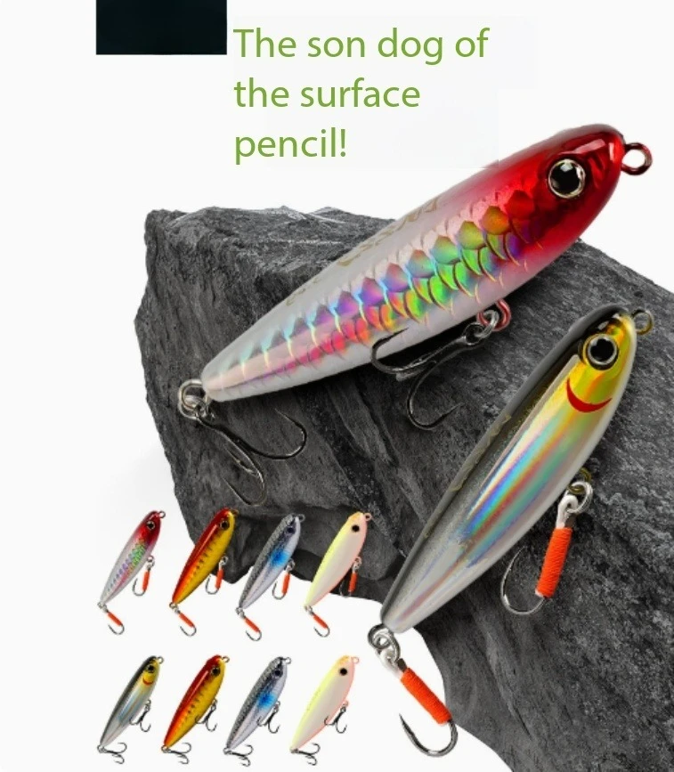 Topwater Bullet Walker Lure New Style Hard Bait Long Cast Freshwater For Bass Pike Trout Fishing
Topwater Bullet Walker Lure New Style Hard Bait Long Cast Freshwater For Bass Pike Trout Fishing