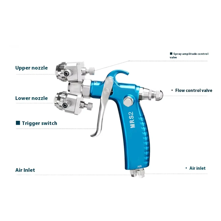 MRS Series Micro Spray Gun,Professional Power Paint Spray Gun,HVLP Atomizing Spray Gun for Car Furniture Painting Repair Tools
MRS Series Micro Spray Gun,Professional Power Paint Spray Gun,HVLP Atomizing Spray Gun for Car Furniture Painting Repair Tools