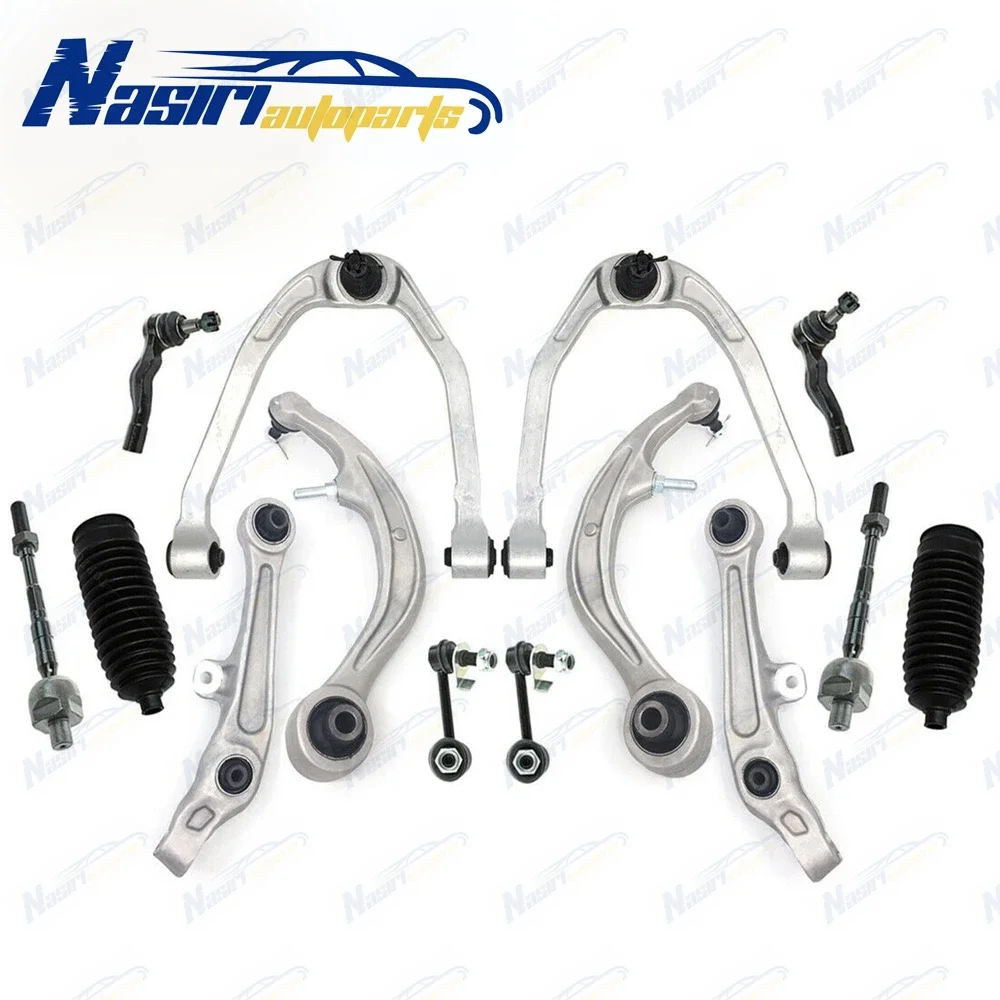 14pcs Front Control Arm Ball Joint Sway Bar Links Tie Rods Suspension Kit For INFINITI G35 NISSAN 350Z 2003 2004 2005 2006-2009
14pcs Front Control Arm Ball Joint Sway Bar Links Tie Rods Suspension Kit For INFINITI G35 NISSAN 350Z 2003 2004 2005 2006-2009