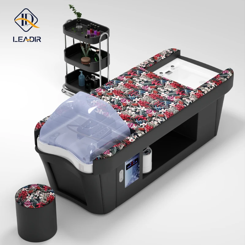 Multifunctional Nail Salon Furniture Foot Spa Headspa Electric Shampoo Bed Reclining Electric Shampoo Bed for Hair Salon
Multifunctional Nail Salon Furniture Foot Spa Headspa Electric Shampoo Bed Reclining Electric Shampoo Bed for Hair Salon