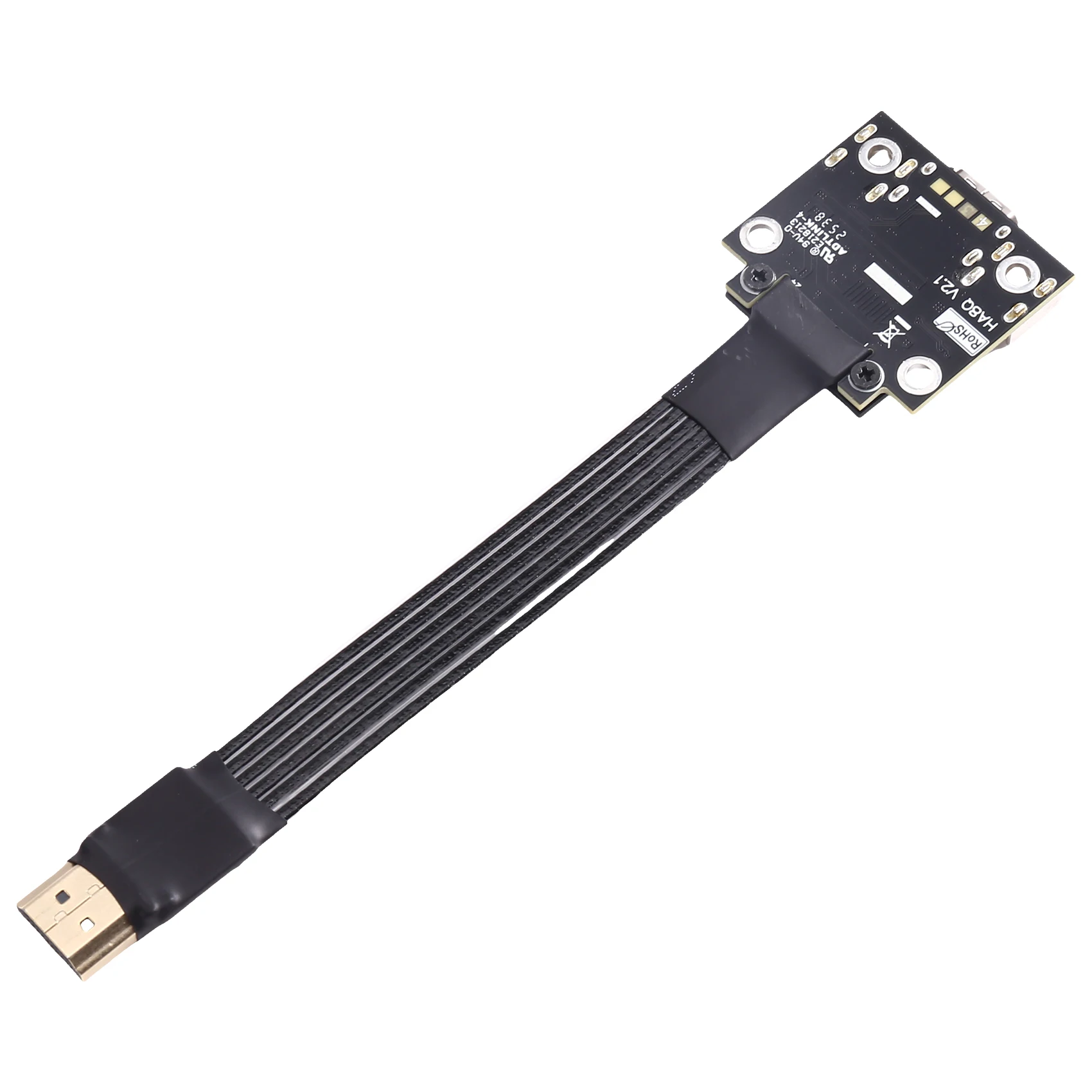 FEDI-ADT 24P HD 2.1 Type A-A Male To Female Flat Thin Extension Cable For Aerial FPV HD 2.1 Flexible Ribbon FFC Video Cables
FEDI-ADT 24P HD 2.1 Type A-A Male To Female Flat Thin Extension Cable For Aerial FPV HD 2.1 Flexible Ribbon FFC Video Cables
