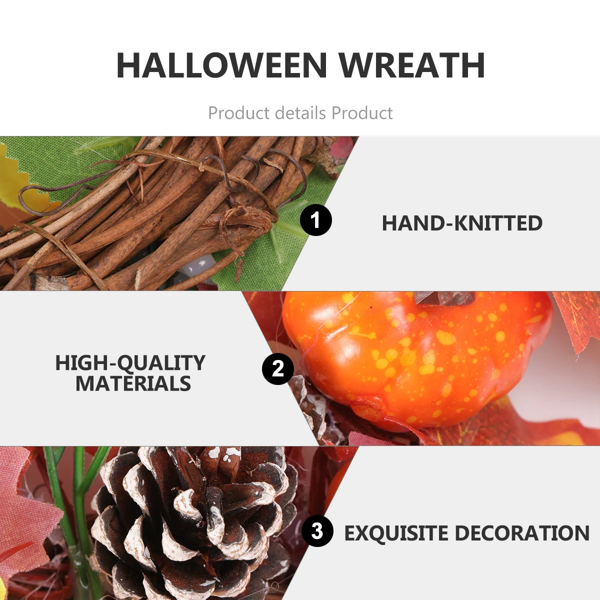 Artificial Decorative Garlands Wreaths for Doors Autumn Decoration Home Sunflower Imitation Halloween
Artificial Decorative Garlands Wreaths for Doors Autumn Decoration Home Sunflower Imitation Halloween