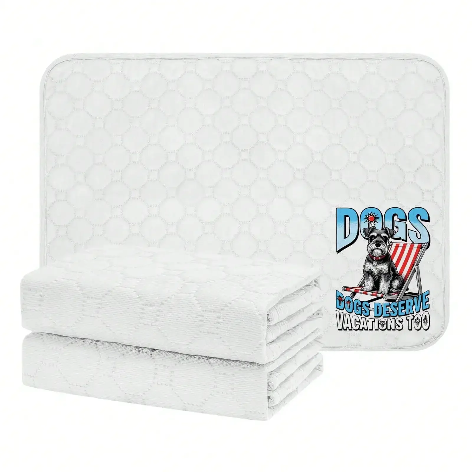 2pcs Premium White Hexagonal Pattern Pet Urine Pad - Soft Fabric, White, Durable Absorbent Mat - Modern Design, Pet Care. Applies To Dog Training, Travel, Home Use, Vacation Prep, Puppy Housebreaking.
2pcs Premium White Hexagonal Pattern Pet Urine Pad - Soft Fabric, White, Durable Absorbent Mat - Modern Design, Pet Care. Applies To Dog Training, Travel, Home Use, Vacation Prep, Puppy Housebreaking.