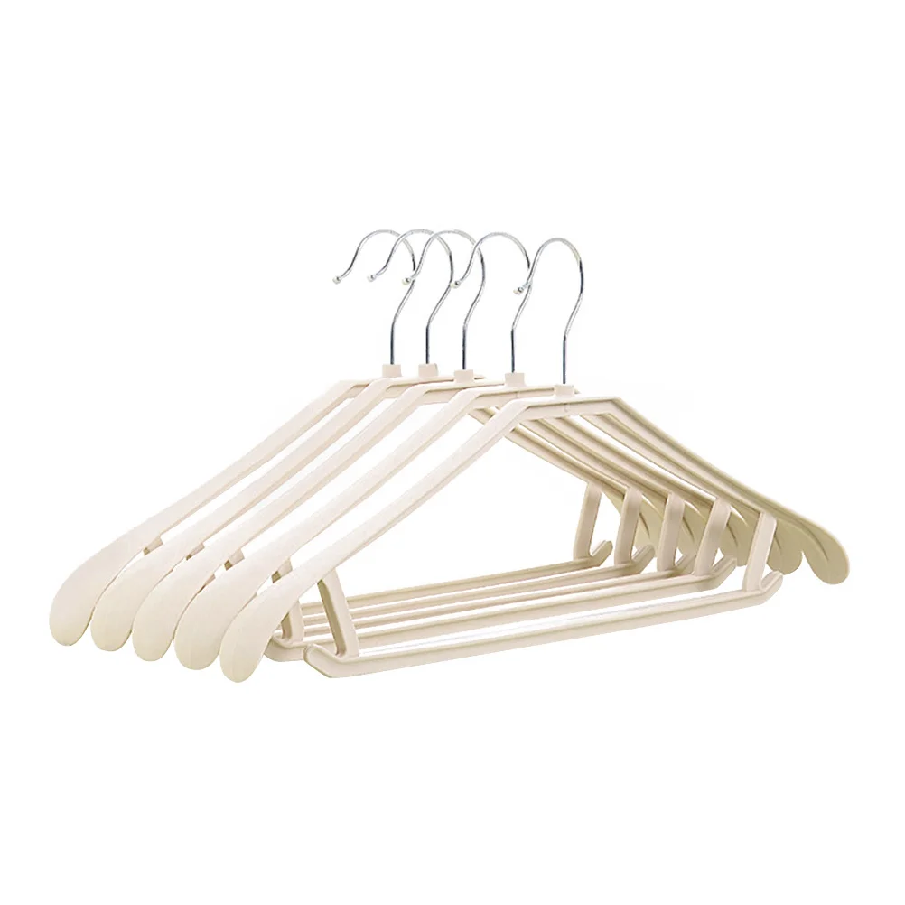5pcs Thickened Hangers Heavy Duty Clothes Hanger For Shirts Coats Suits Wrinkle Resistant Laundry Drying Chrome Hook Plastic
5pcs Thickened Hangers Heavy Duty Clothes Hanger For Shirts Coats Suits Wrinkle Resistant Laundry Drying Chrome Hook Plastic