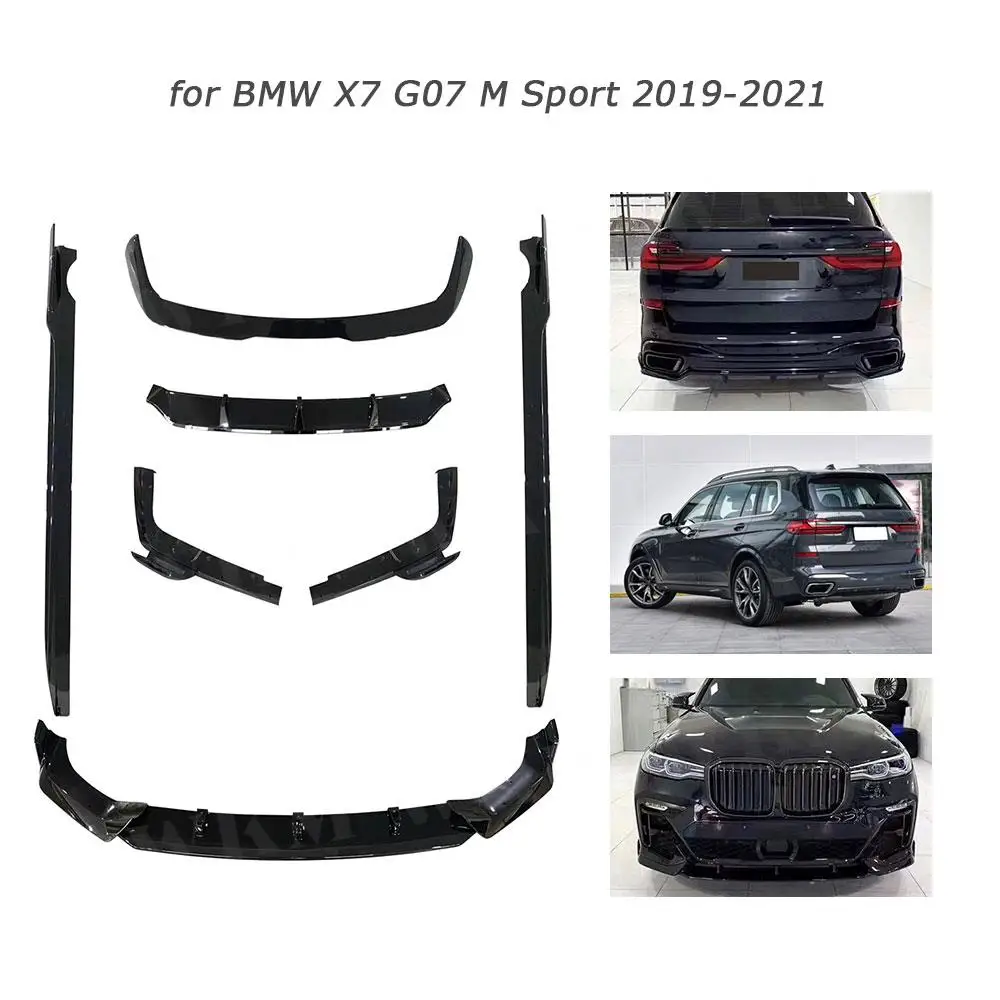 Gloss Black Front Lip Rear Diffuser Spoiler Side Skirt For BMW X7 G07 M Sport 2019-2021 Car Body Kits ABS Carbon Fiber
Gloss Black Front Lip Rear Diffuser Spoiler Side Skirt For BMW X7 G07 M Sport 2019-2021 Car Body Kits ABS Carbon Fiber