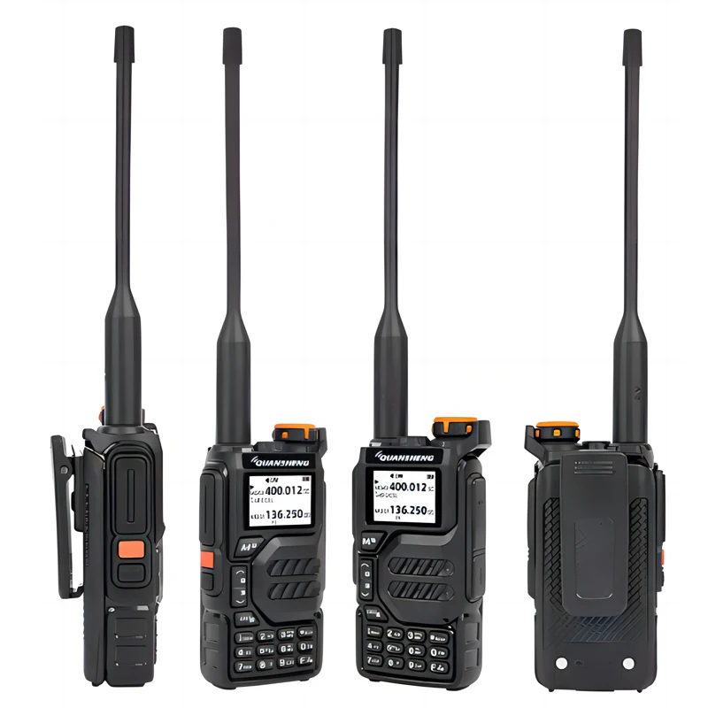 Quansheng Walkie Talkie UHF VHF UV-K5 50-600MHz Air Band DTMF Scrambler Type C Charger Беспроводная Частотная копия NOAA FM Radio
Quansheng Walkie Talkie UHF VHF UV-K5 50-600MHz Air Band DTMF Scrambler Type C Charger Беспроводная Частотная копия NOAA FM Radio
