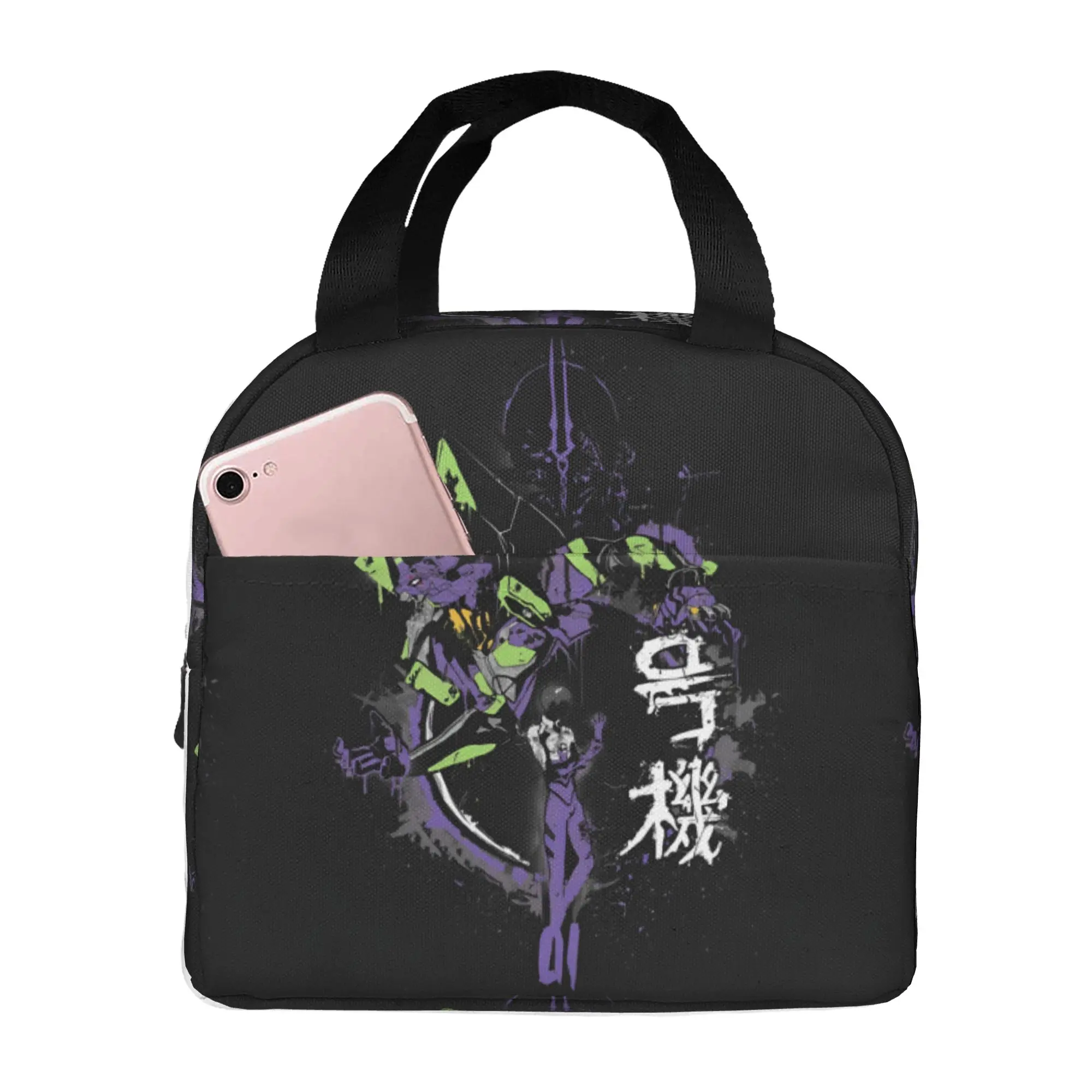 Custom EVA Evangelions Portable Lunch Boxes for Women Multifunction Manga Thermal Cooler Food Insulated Lunch Bag Office Work
Custom EVA Evangelions Portable Lunch Boxes for Women Multifunction Manga Thermal Cooler Food Insulated Lunch Bag Office Work