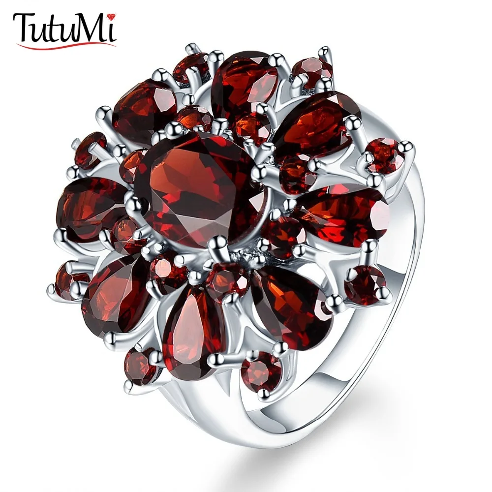 Women Ring 925 Silver Jewelry with Ruby Gemstone Flower Shape Finger Rings for Wedding Party Accessories Gifts
Women Ring 925 Silver Jewelry with Ruby Gemstone Flower Shape Finger Rings for Wedding Party Accessories Gifts
