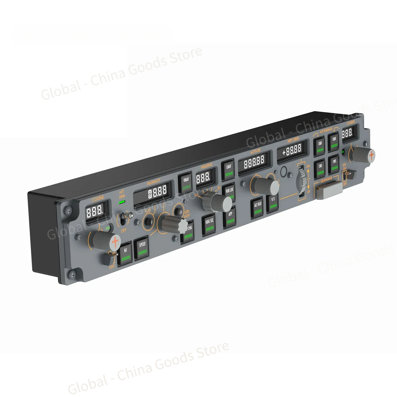 Simplayer MCP Panel Mode Control Panel Flight Simulator Panel Suitable for COCKPIT MASTER B737 NG/MAX Video Games
Simplayer MCP Panel Mode Control Panel Flight Simulator Panel Suitable for COCKPIT MASTER B737 NG/MAX Video Games