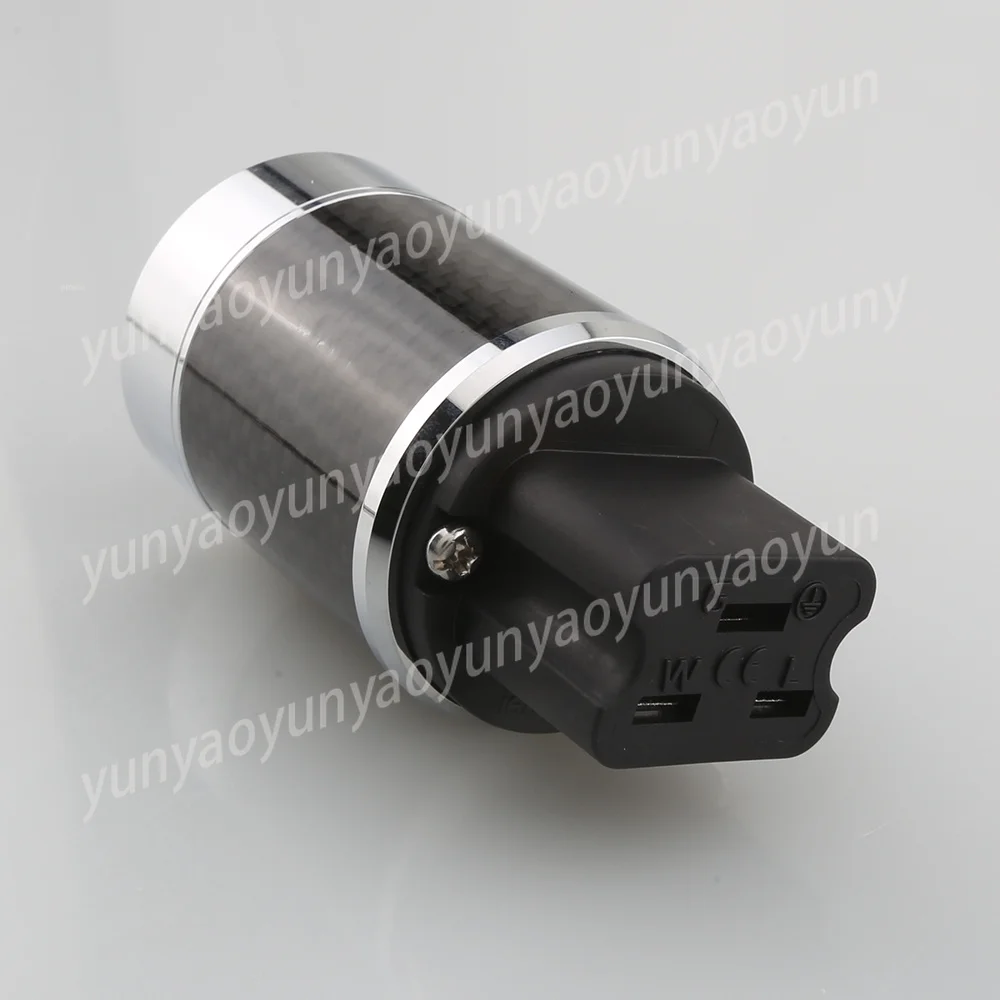 20A C19 IEC Female Plug Carbon Fiber Rhodium Plated DIY HIFI Power Cable Mains Connector
20A C19 IEC Female Plug Carbon Fiber Rhodium Plated DIY HIFI Power Cable Mains Connector