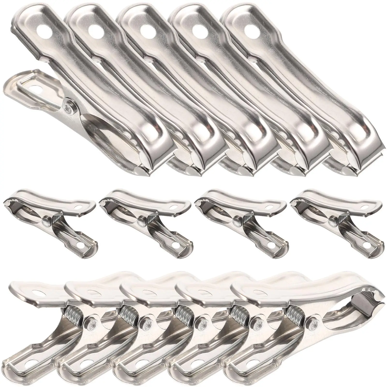 40 Pcs Stainless Steel Greenhouse Clips Garden Clamps Metal Clothespins for Plants Shading Net Rods Strong Spring Food Bag
40 Pcs Stainless Steel Greenhouse Clips Garden Clamps Metal Clothespins for Plants Shading Net Rods Strong Spring Food Bag