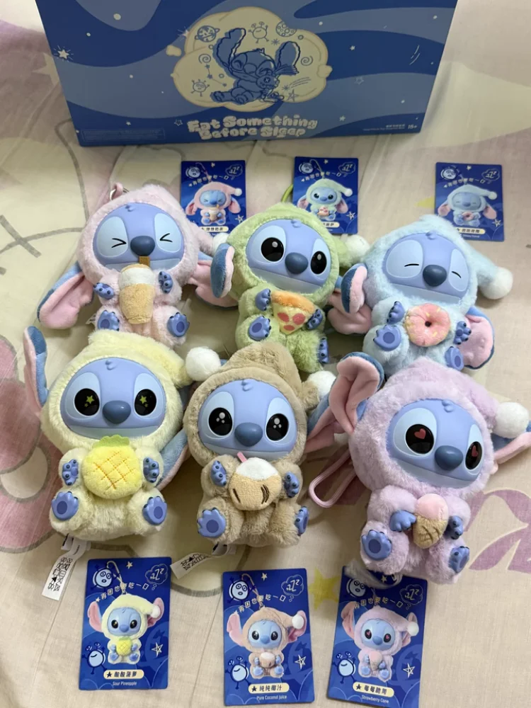 In Stock Blind Box Stitch Eat Something Before Sleep Series Plush Doll Pendant Cute Doll Ornament Mystery Box Surprise Toys Gift
In Stock Blind Box Stitch Eat Something Before Sleep Series Plush Doll Pendant Cute Doll Ornament Mystery Box Surprise Toys Gift