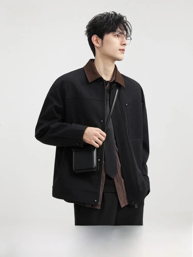 Snow Flying 2026 Summer New Men's Casual Fashion Collar Jacket Color Block Versatile Standard Fit Polyester Fiber Gentleman S...
Snow Flying 2026 Summer New Men's Casual Fashion Collar Jacket Color Block Versatile Standard Fit Polyester Fiber Gentleman S...