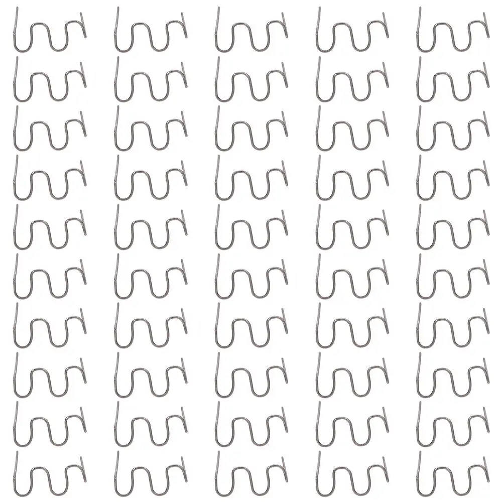 100Pcs 0.6mm Wave Shaped Car Bumper Repair Welding Staples Universal Plastic Component Fixation Tool for Dashboard Lamp Holder
100Pcs 0.6mm Wave Shaped Car Bumper Repair Welding Staples Universal Plastic Component Fixation Tool for Dashboard Lamp Holder