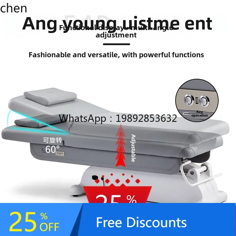 AA Electric intelligent beauty bed special lift bed folding bed for beauty salon
AA Electric intelligent beauty bed special lift bed folding bed for beauty salon