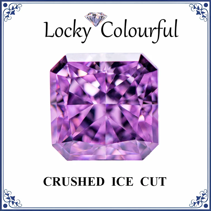 Cubic Zirconia Crushed Ice Cut Asscher Shape Rose Red Color Charms Beads for Diy Jewelry Making Rings Materials No Certificate
Cubic Zirconia Crushed Ice Cut Asscher Shape Rose Red Color Charms Beads for Diy Jewelry Making Rings Materials No Certificate
