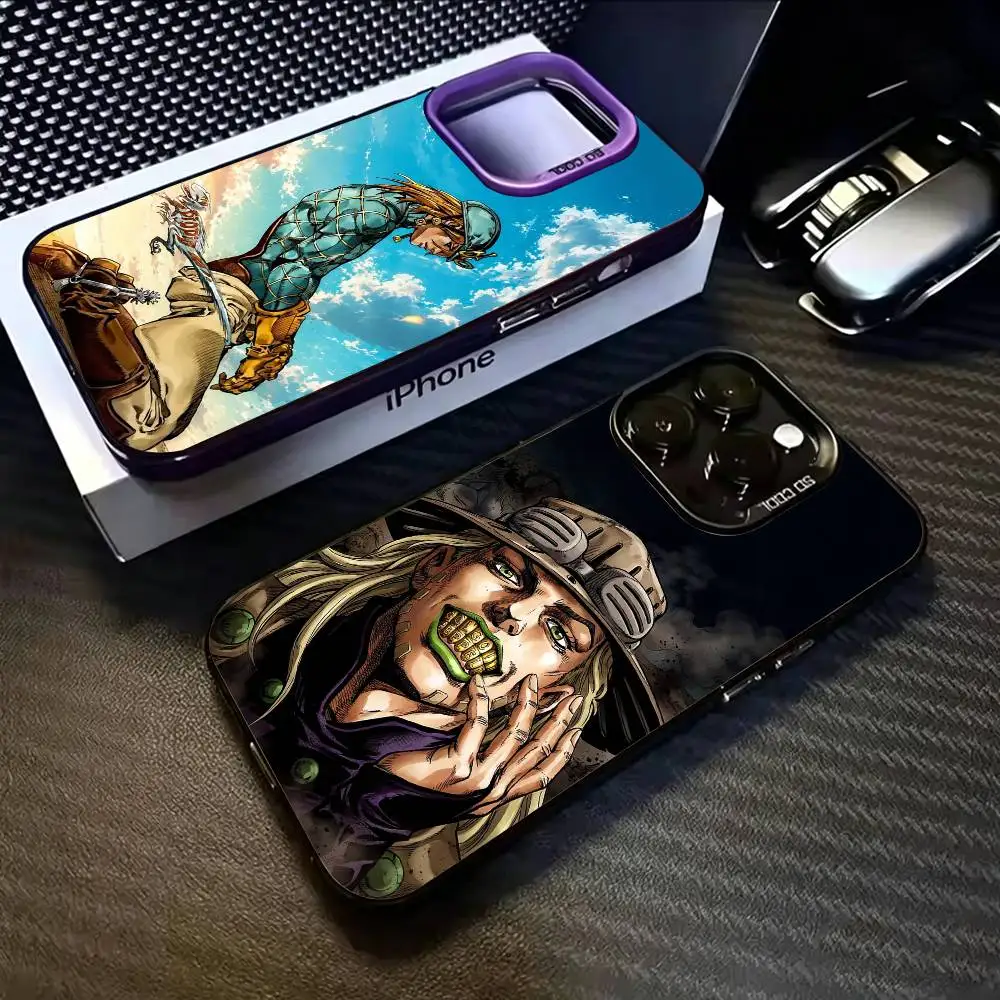 JOJO G-Gyro Z-Zeppeli Phone Case For iPhone 17,16,15,14,13,12,11 Plus,Pro Max,XS,Colorful Silver Black Cover
JOJO G-Gyro Z-Zeppeli Phone Case For iPhone 17,16,15,14,13,12,11 Plus,Pro Max,XS,Colorful Silver Black Cover