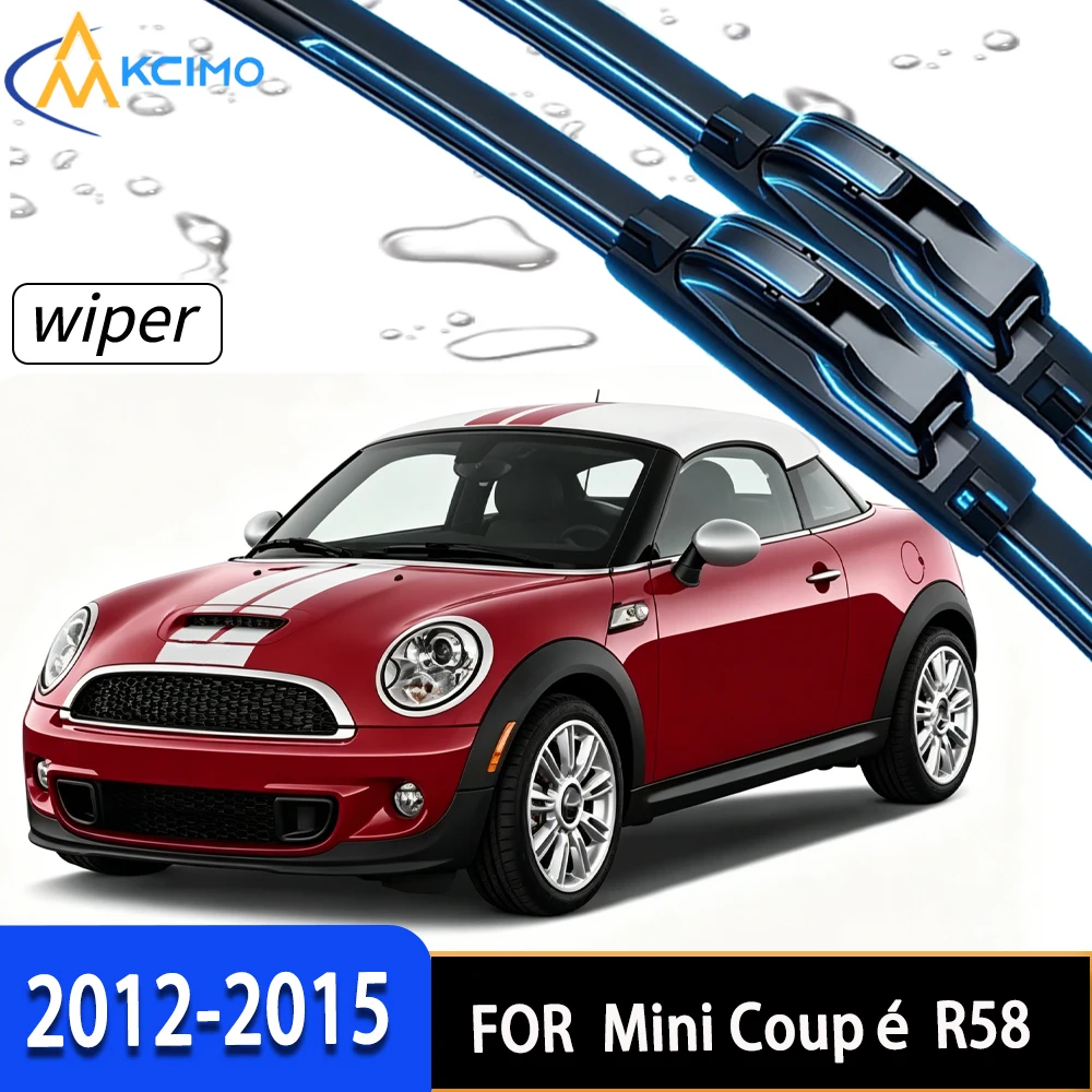 2Pcs Front Windshield Wiper Blades For Mini Coupé R58 2012-2015, High-Density Rubber Direct Replacement Wipers
2Pcs Front Windshield Wiper Blades For Mini Coupé R58 2012-2015, High-Density Rubber Direct Replacement Wipers