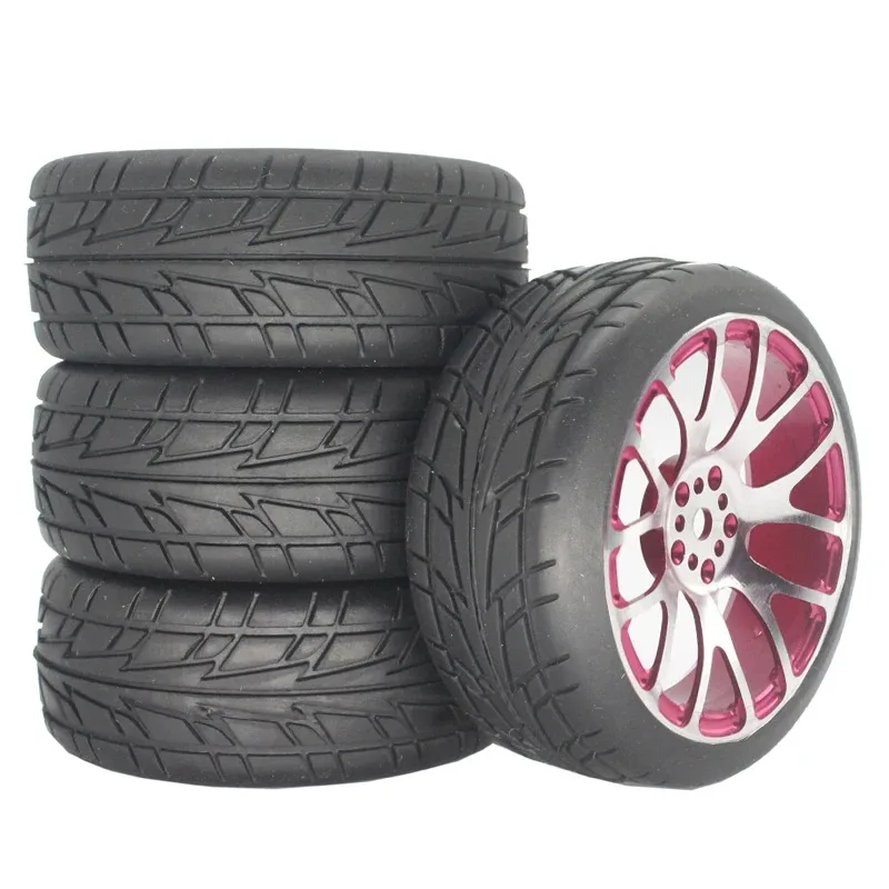 4pcs Durable 1/10 Scale Onroad Racing Wheel Tire Combo 12mm Hex Hub for TT01 TT02 XV01 XV02 RC Car Spare Parts
4pcs Durable 1/10 Scale Onroad Racing Wheel Tire Combo 12mm Hex Hub for TT01 TT02 XV01 XV02 RC Car Spare Parts