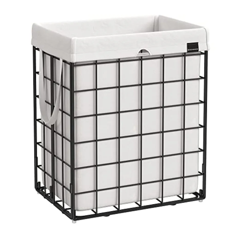 Laundry Hamper 23.8 Gal. 90L Laundry Basket Collapsible Clothes Hamper Black and White ULCB190W01
Laundry Hamper 23.8 Gal. 90L Laundry Basket Collapsible Clothes Hamper Black and White ULCB190W01