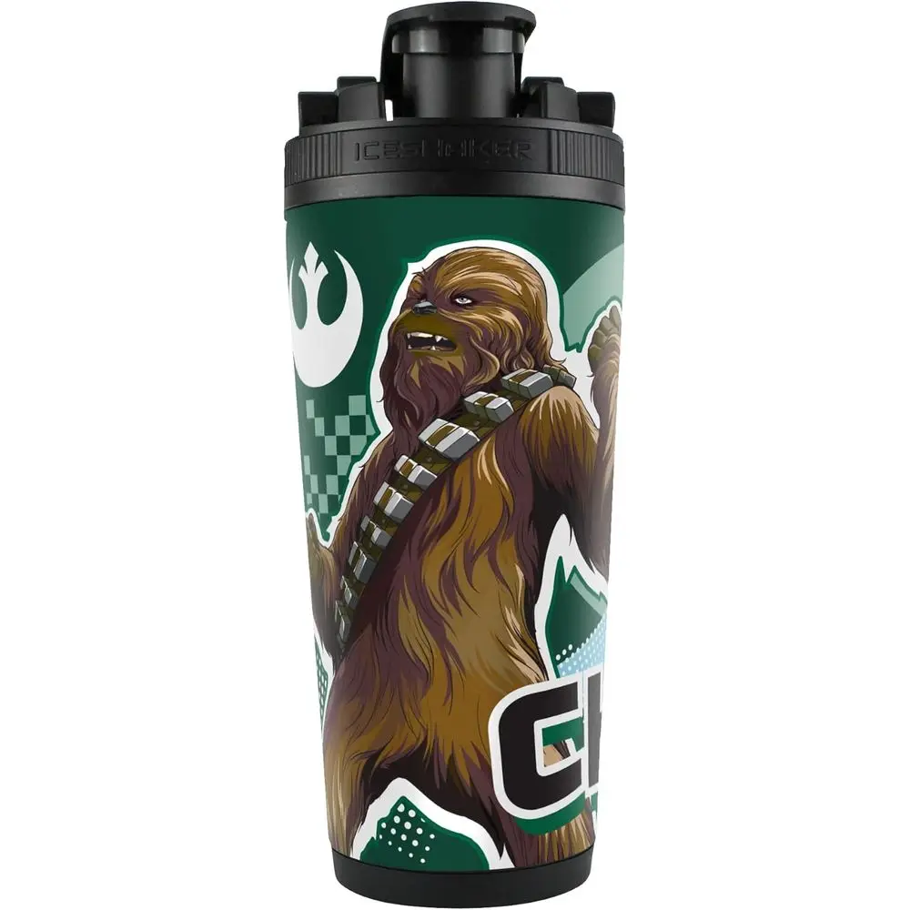 26 унций, 4D, нержавеющая сталь, черный цвет Chewie
26 унций, 4D, нержавеющая сталь, черный цвет Chewie