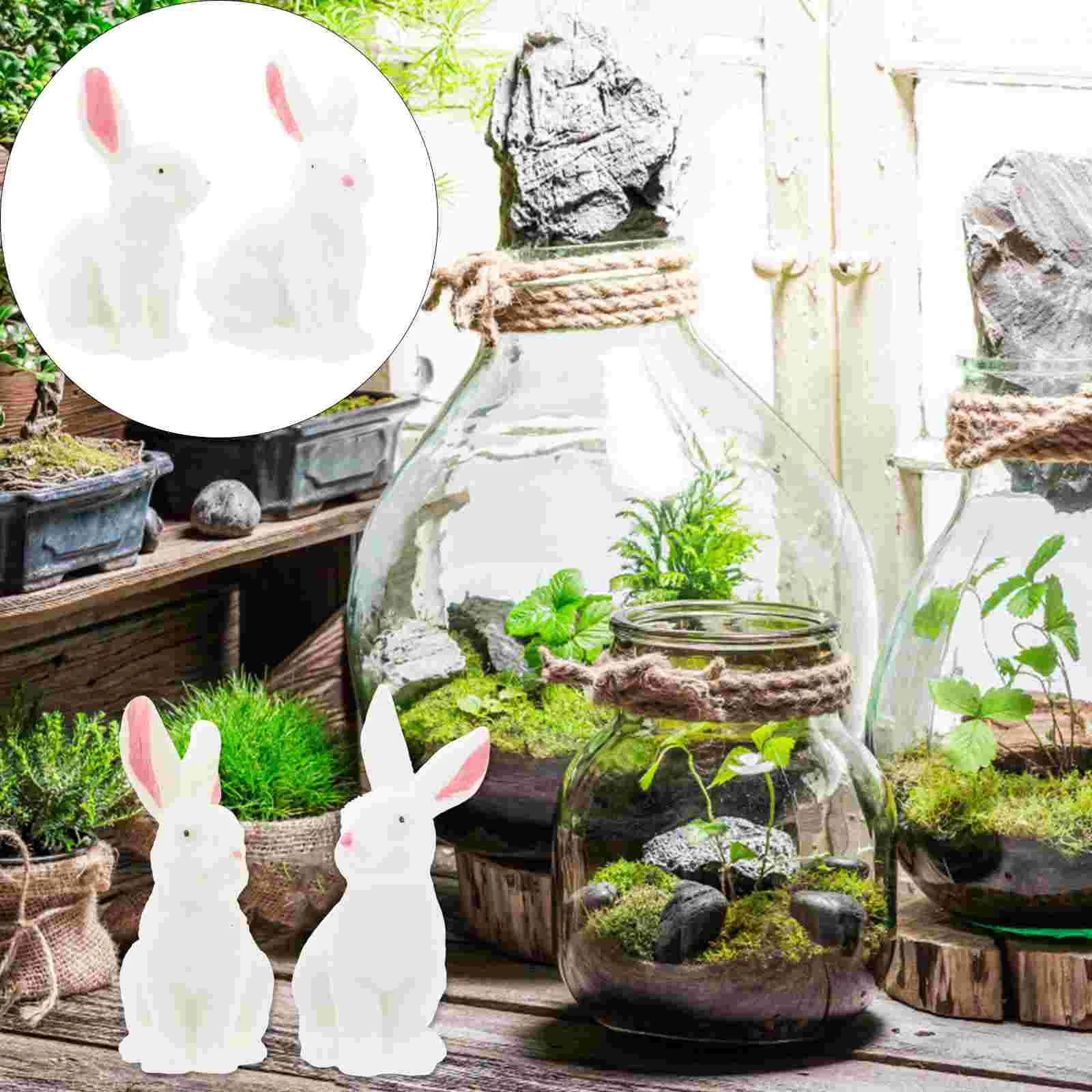 Micro Landscape Bunny Flowerpot Decor Mini Model Rabbit Lovely Adornment DIY Crafts Desktop Decoration Terrarium
Micro Landscape Bunny Flowerpot Decor Mini Model Rabbit Lovely Adornment DIY Crafts Desktop Decoration Terrarium