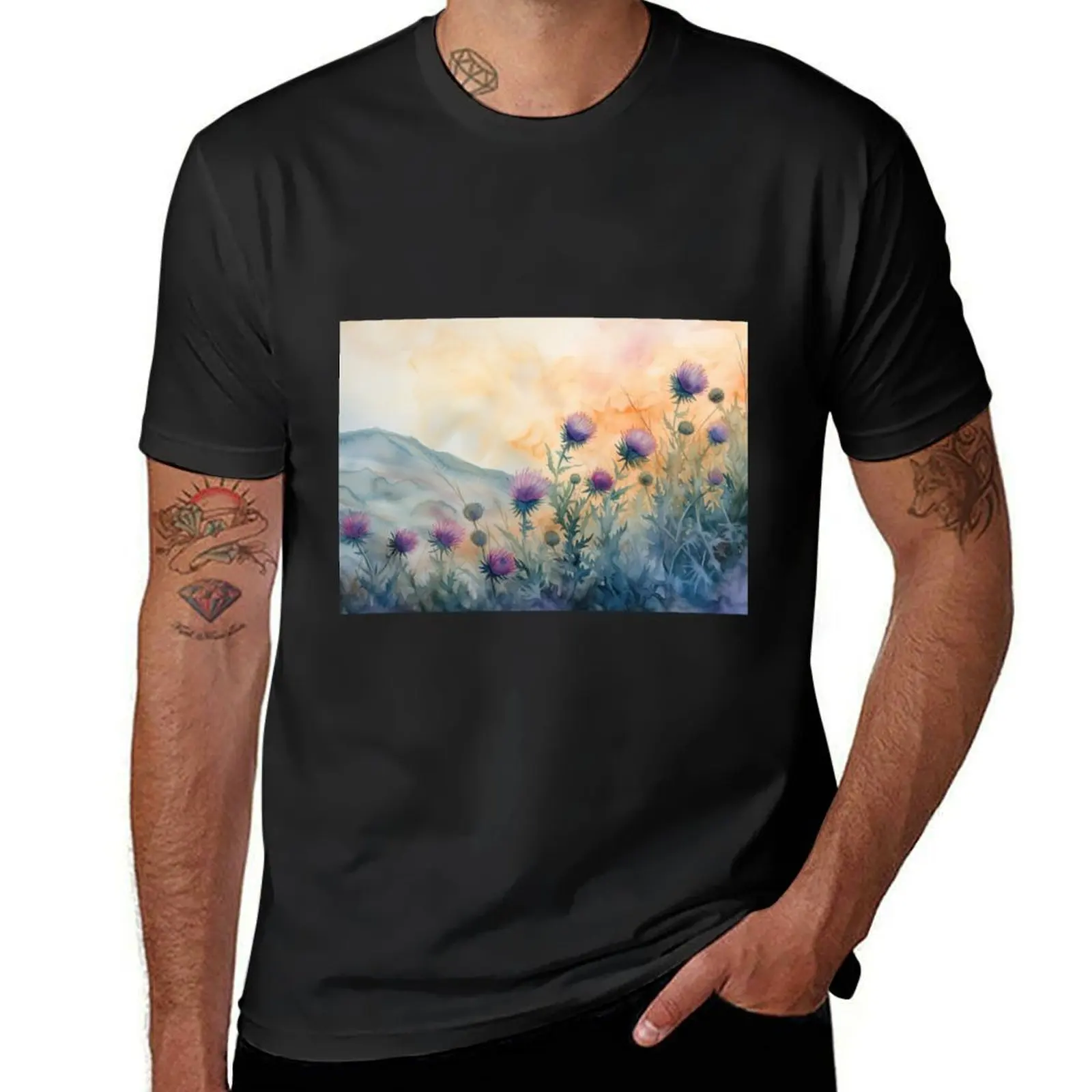 Beautiful thistle T-Shirt oversized graphic tee quick-drying hippie clothes Aesthetic clothing shirts graphic tee men
Beautiful thistle T-Shirt oversized graphic tee quick-drying hippie clothes Aesthetic clothing shirts graphic tee men