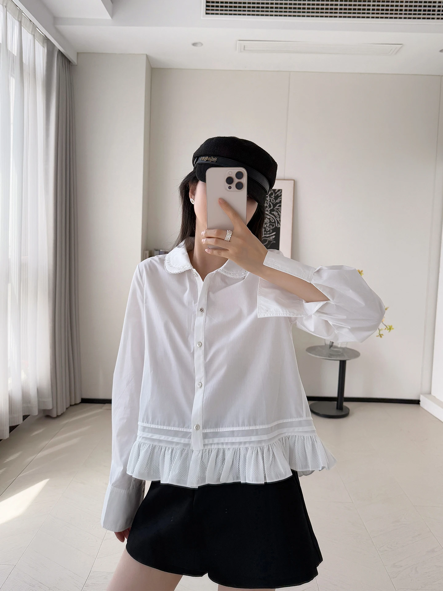 Новая женская блузка из чистого хлопка с длинным рукавом, белым кружевом и пуговицами, модель 2025 года, повседневная, свободного кроя, высокого качества, для ежедневной носки
Новая женская блузка из чистого хлопка с длинным рукавом, белым кружевом и пуговицами, модель 2025 года, повседневная, свободного кроя, высокого качества, для ежедневной носки