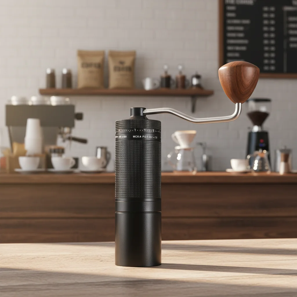 Premium Coffee Bean Grinder - High Hand Crank Mill for Travel & Home, Ergonomic Handle, Durable Metal Construction
Premium Coffee Bean Grinder - High Hand Crank Mill for Travel & Home, Ergonomic Handle, Durable Metal Construction