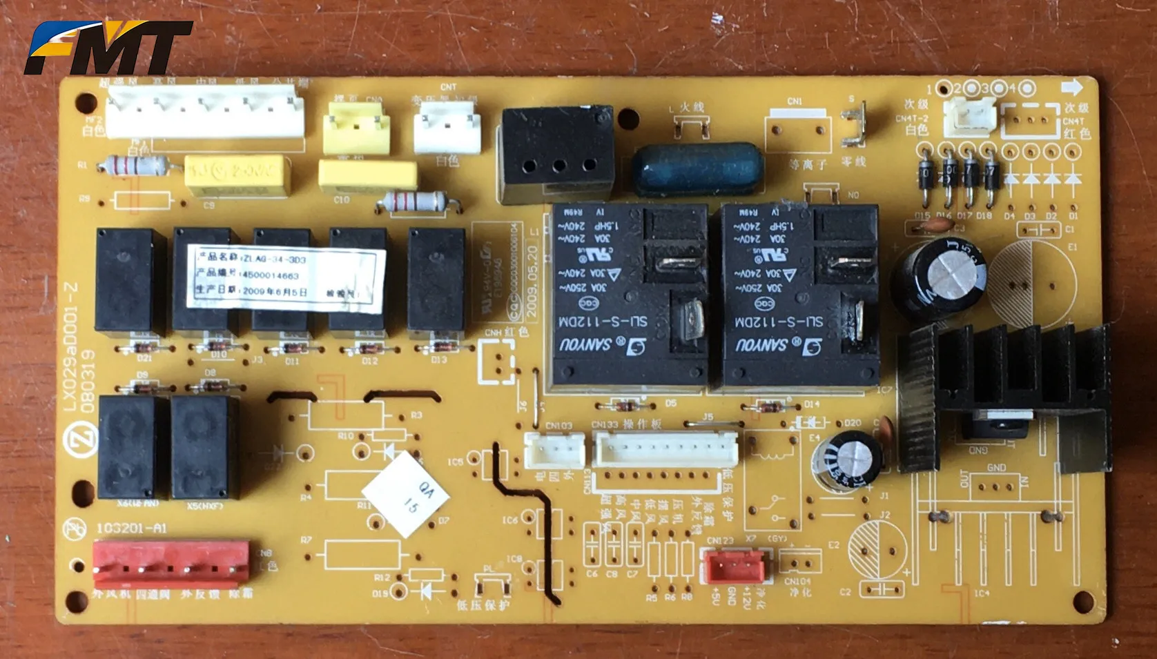 FMT-Original 2P Heating And Cooling Cabinet Indoor Unit Circuit Board ZLAG-33-3D4 LX029aD001-Z
FMT-Original 2P Heating And Cooling Cabinet Indoor Unit Circuit Board ZLAG-33-3D4 LX029aD001-Z