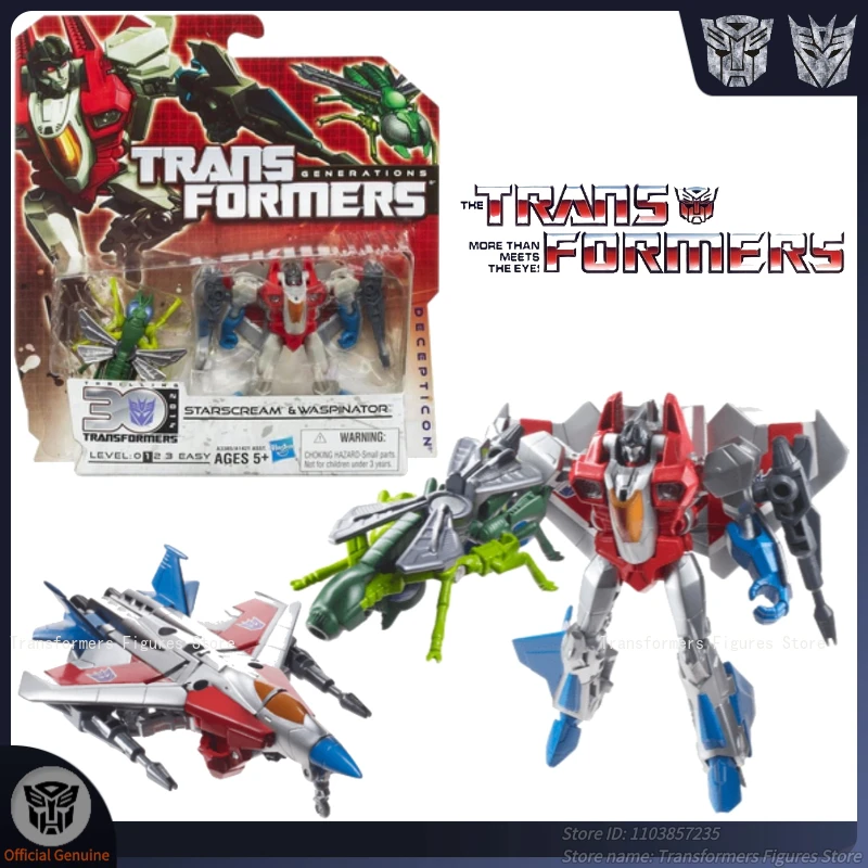 In Stock Transformer 30th lg-Starscream Bumblebee G1 Movie Cartoon Action Figure Anime Movable Robot Model Collectible Toy Gift
In Stock Transformer 30th lg-Starscream Bumblebee G1 Movie Cartoon Action Figure Anime Movable Robot Model Collectible Toy Gift