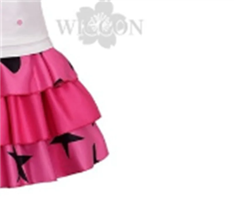 Anime Pretty Rhythm Cosplay Harune Aira Costume Y2K Jirai Kei Dance Practice Clothes Kawaii Pink Cake Dress Wigs Halloween Party
Anime Pretty Rhythm Cosplay Harune Aira Costume Y2K Jirai Kei Dance Practice Clothes Kawaii Pink Cake Dress Wigs Halloween Party