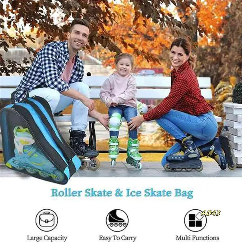 Skate Bag Roller Skate Bag, Skate Bag Fits Quad Skates, Inline Skates And Most Roller Skate Parts
Skate Bag Roller Skate Bag, Skate Bag Fits Quad Skates, Inline Skates And Most Roller Skate Parts