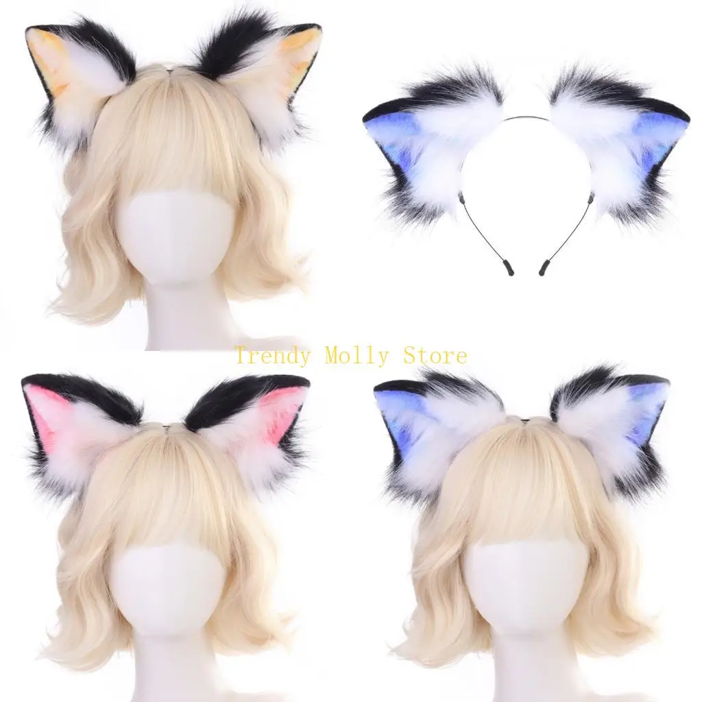 N5KB Synthetic Hair Kitten Ears Hairband Cosplay for Creative Coser Maid Halloween Photo Shoots
N5KB Synthetic Hair Kitten Ears Hairband Cosplay for Creative Coser Maid Halloween Photo Shoots