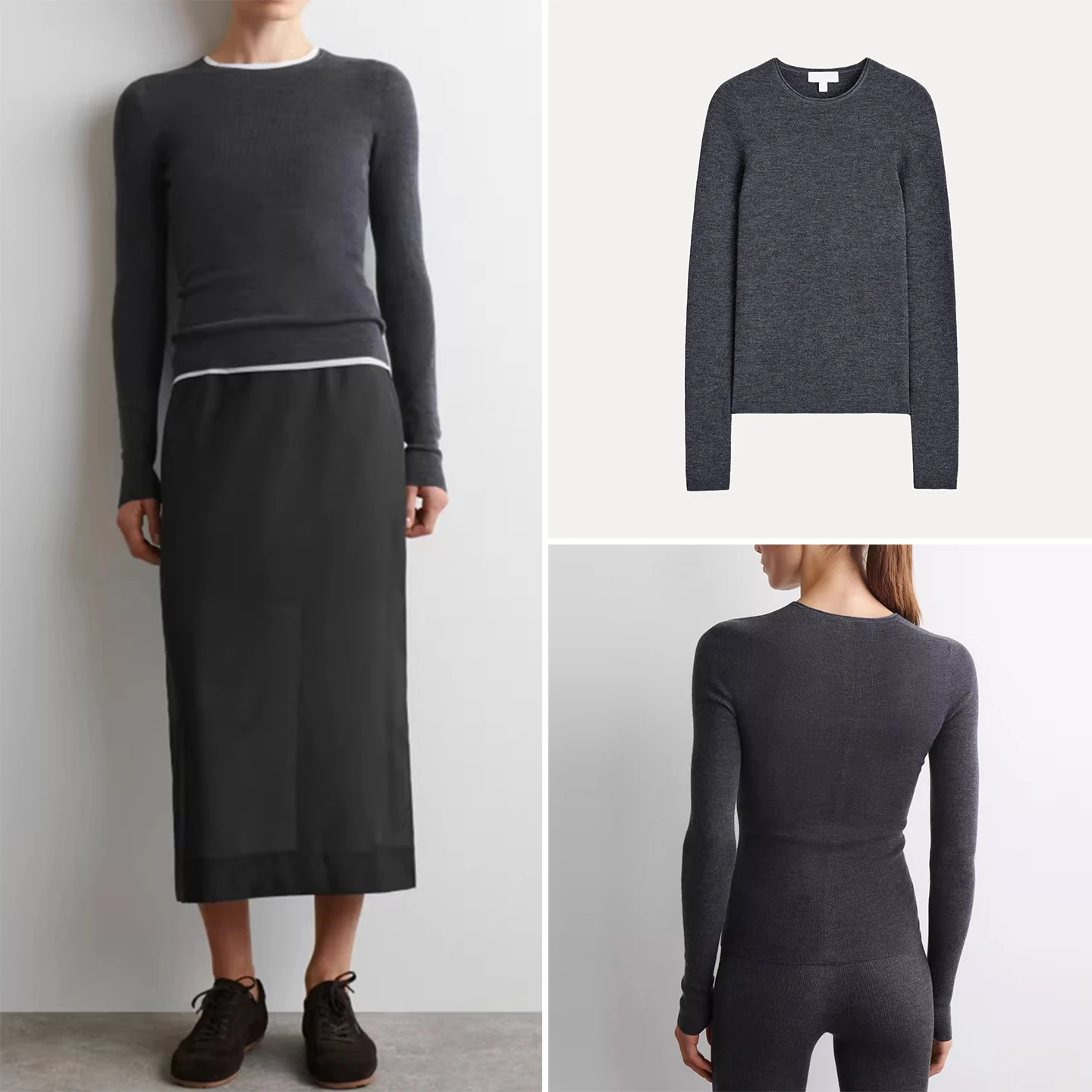 Ele Simple round Ne Long Sve Women's T-irt Faionable Personali Low round Ne 2025 Winter New Arrival Z
Ele Simple round Ne Long Sve Women's T-irt Faionable Personali Low round Ne 2025 Winter New Arrival Z