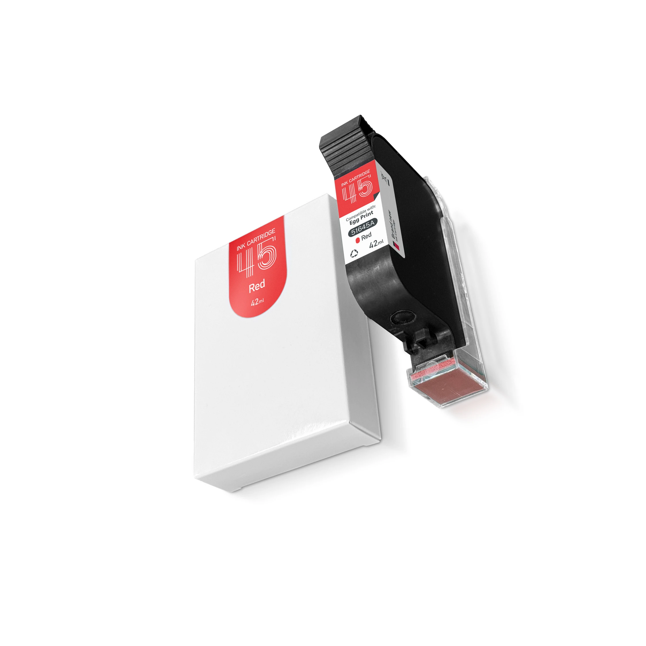 5pcs x 0.5inch Water-based Bright Red Ink Cartridge 51645A Egg Print Date Stamping Online
5pcs x 0.5inch Water-based Bright Red Ink Cartridge 51645A Egg Print Date Stamping Online