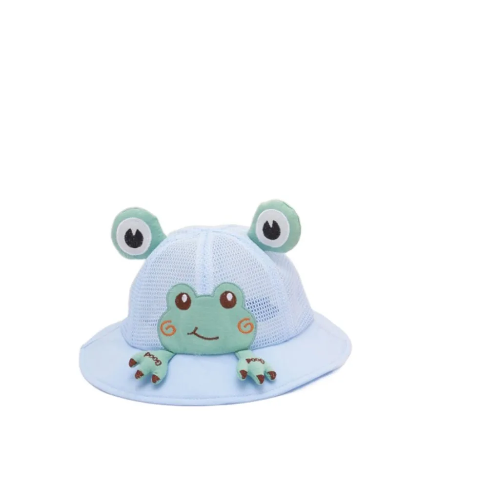 Sweet Korean Style Cartoon Frog Bucket Hat Mesh Breathable Baby Sun Protection Hat Cotton Sunscreen Children Fishman Hat Girls
Sweet Korean Style Cartoon Frog Bucket Hat Mesh Breathable Baby Sun Protection Hat Cotton Sunscreen Children Fishman Hat Girls