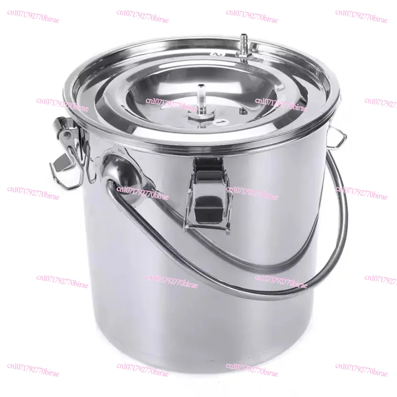 220v 5L Electric Stainless Barrel Milking Machine Farm Cow Goat Milker Impulse Type Adjustable Speed Vacuum Pump Suction
220v 5L Electric Stainless Barrel Milking Machine Farm Cow Goat Milker Impulse Type Adjustable Speed Vacuum Pump Suction