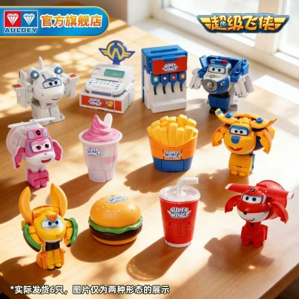 Official Auldey Super Wings Food Transforming Series Burger Deformable Toy Gift All‑Item Transform Plaything
Official Auldey Super Wings Food Transforming Series Burger Deformable Toy Gift All‑Item Transform Plaything